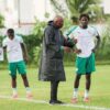 Joueurs du Sénégal U20 à l’entraînement