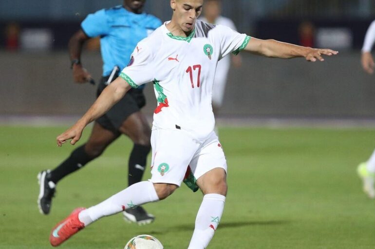 Un joueur de la sélection marocaine U20 en compétition africaine