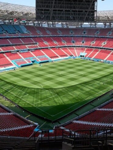 Photographie d’un stade de football, illustration générale du championnat anglais