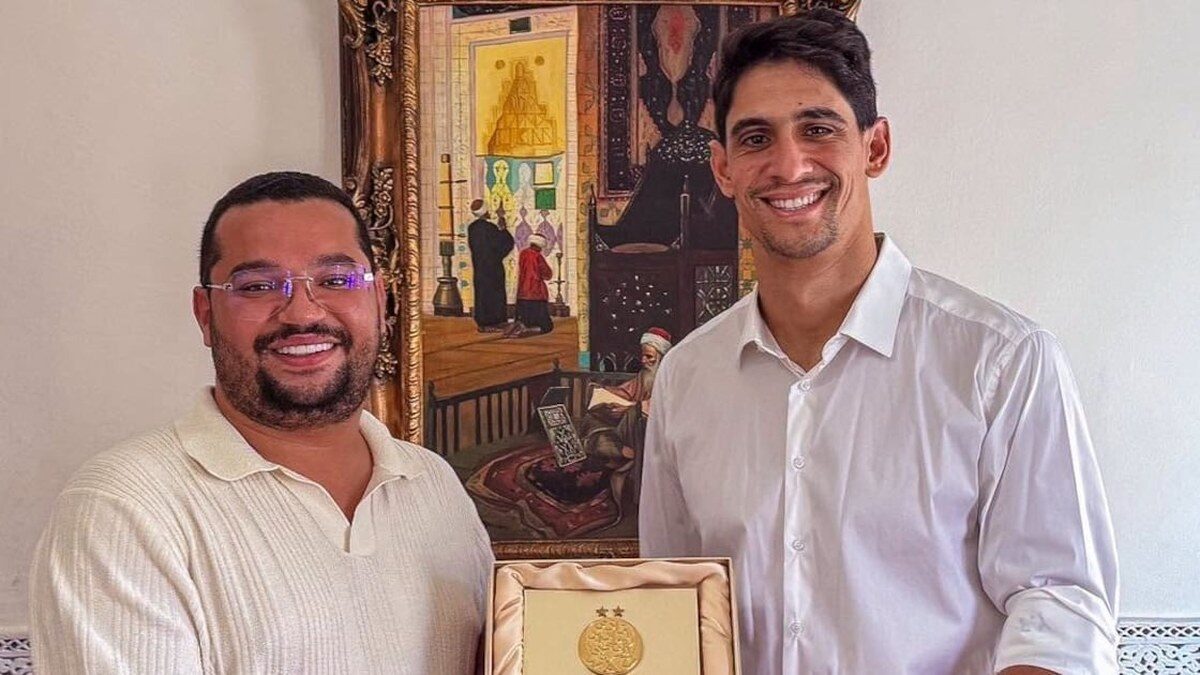 Ibrahim El Asri, dirigeant du Wydad, lors d’une rencontre