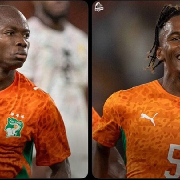 Malick Yalcouyé et Yann Gboho avec la Côte d’Ivoire