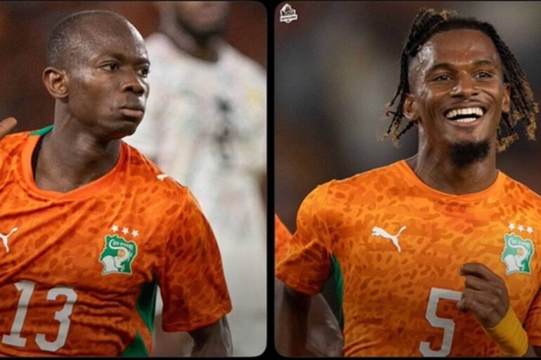 Malick Yalcouyé et Yann Gboho avec la Côte d’Ivoire